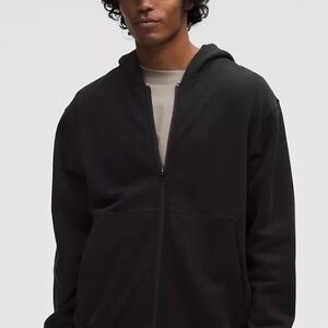 lululemon athletica Men's Dark Gray Zip-Up Sweater